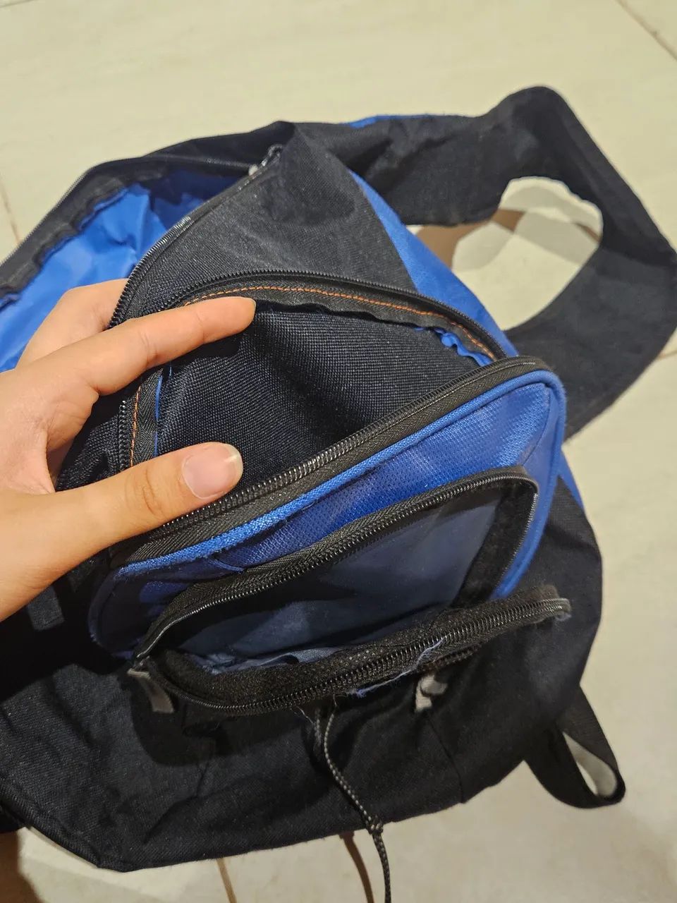 Bolsa transversal azul Yin's - Foto 4
