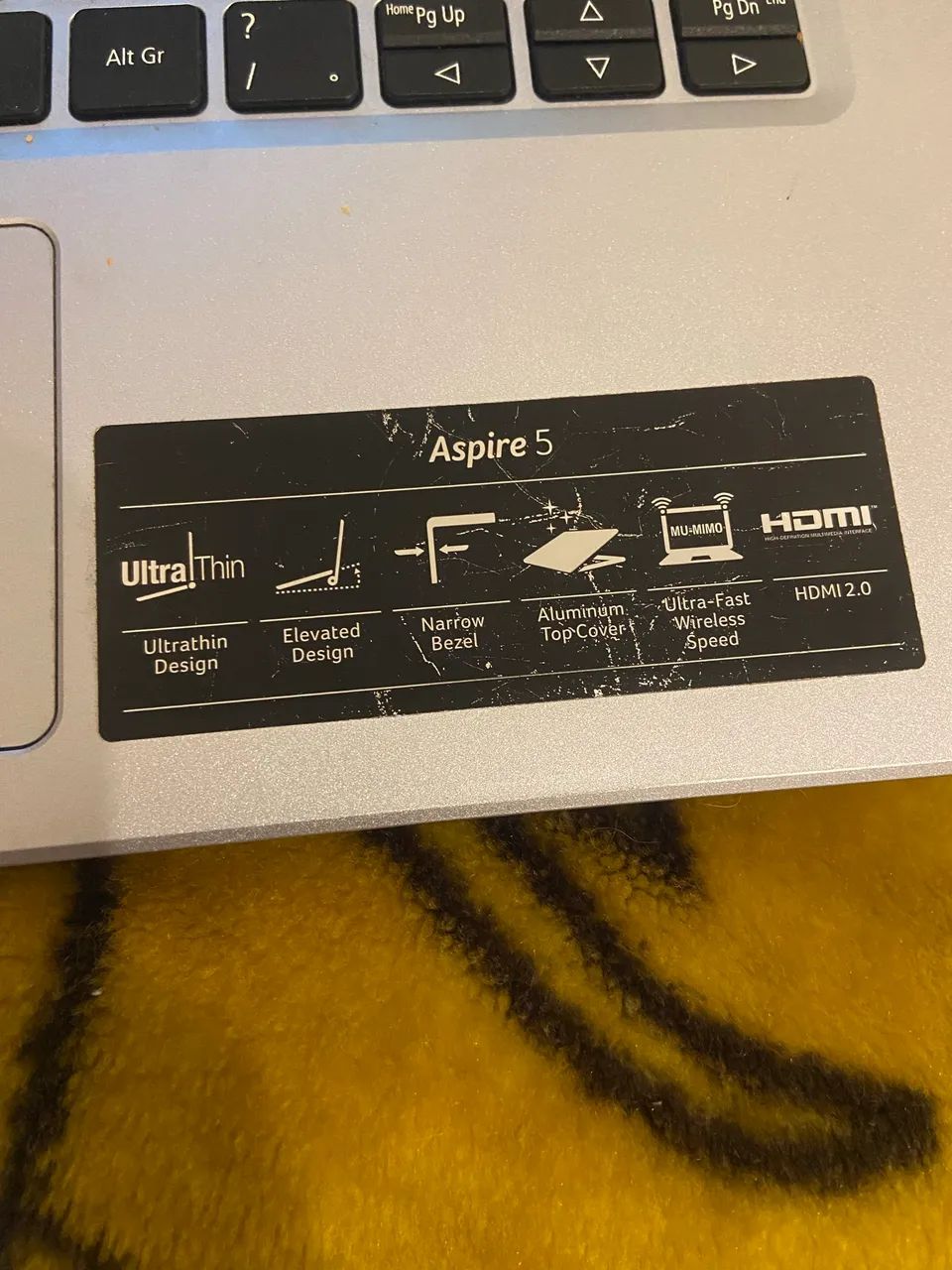 Notebook de alta performance aspire 5 INTEL i5 e GeForce Nvidia - Foto 6