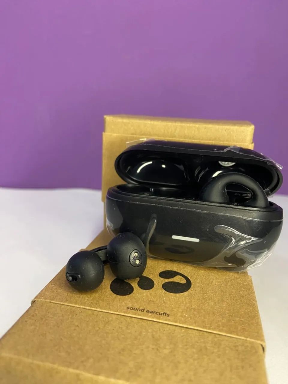 Fone De Ouvido Bluetooth Fone Brinco Fone Earcuff Mini - Foto 4