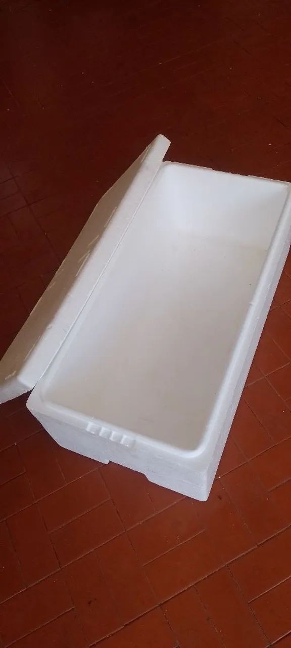 Caixas térmica de isopor com 80 litros  - Foto 3