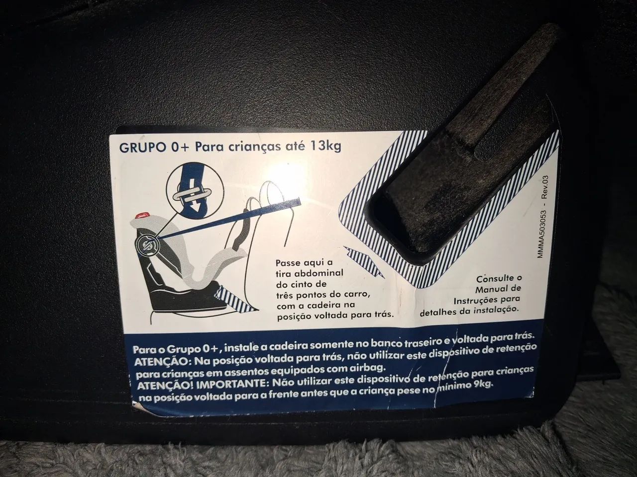 Cadeirinha pra automóvel  - Foto 4