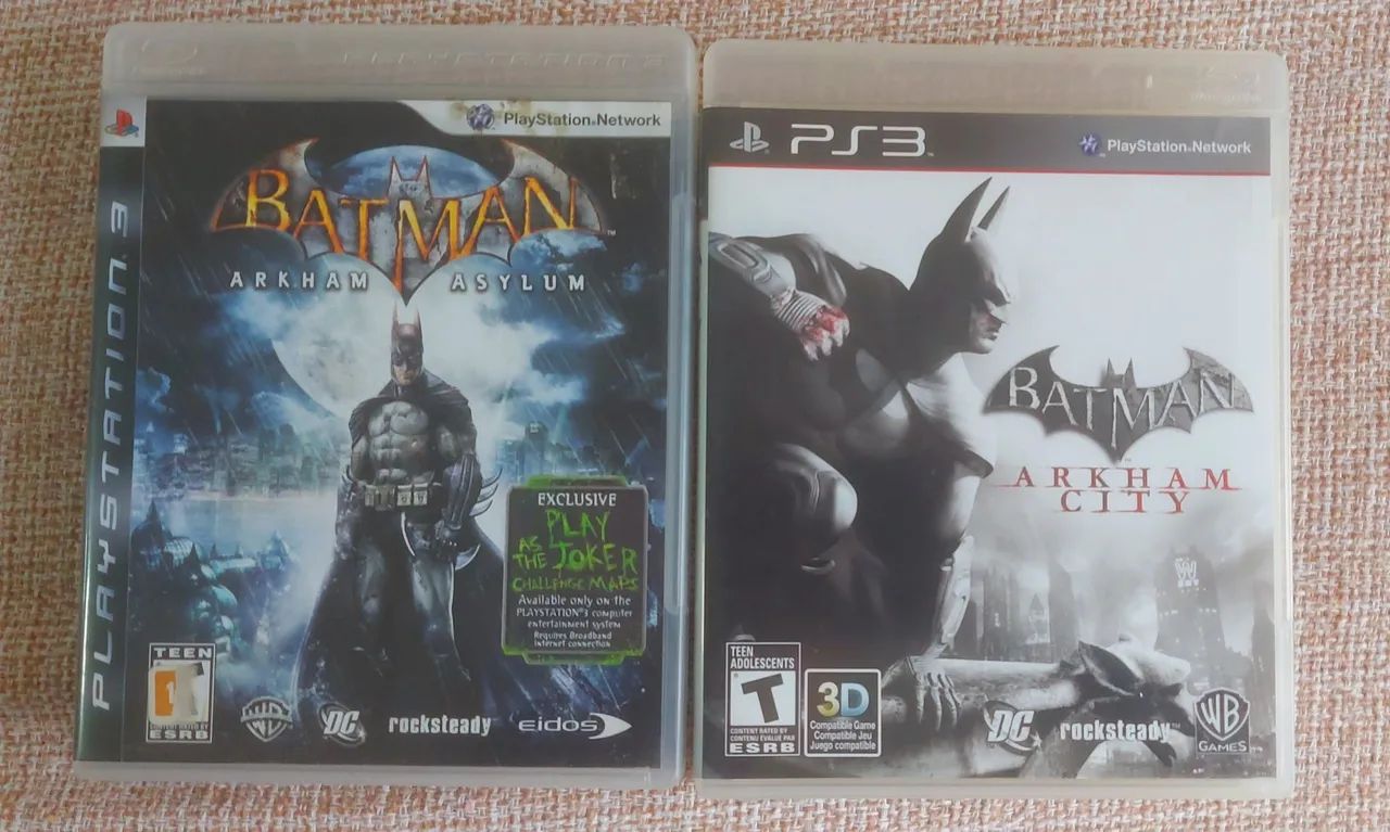 Kit BATMAN ARKHAM CITY+ ARKHAM ASYLUM 