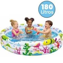 piscina de 180 litros inflável 