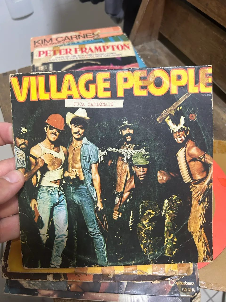 Compacto disco vinil raridade (10 unidades)