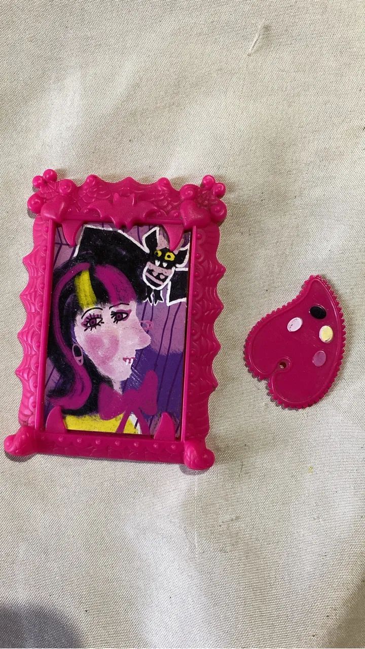 Draculaura arte class acessório monster high