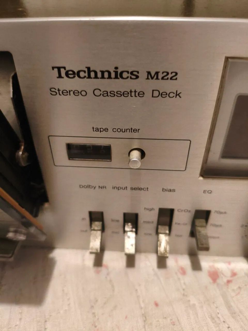Tape deck Technics M22  - Foto 5