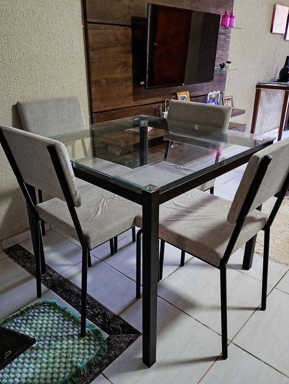 Mesa com 4 cadeiras Kappesberg 
