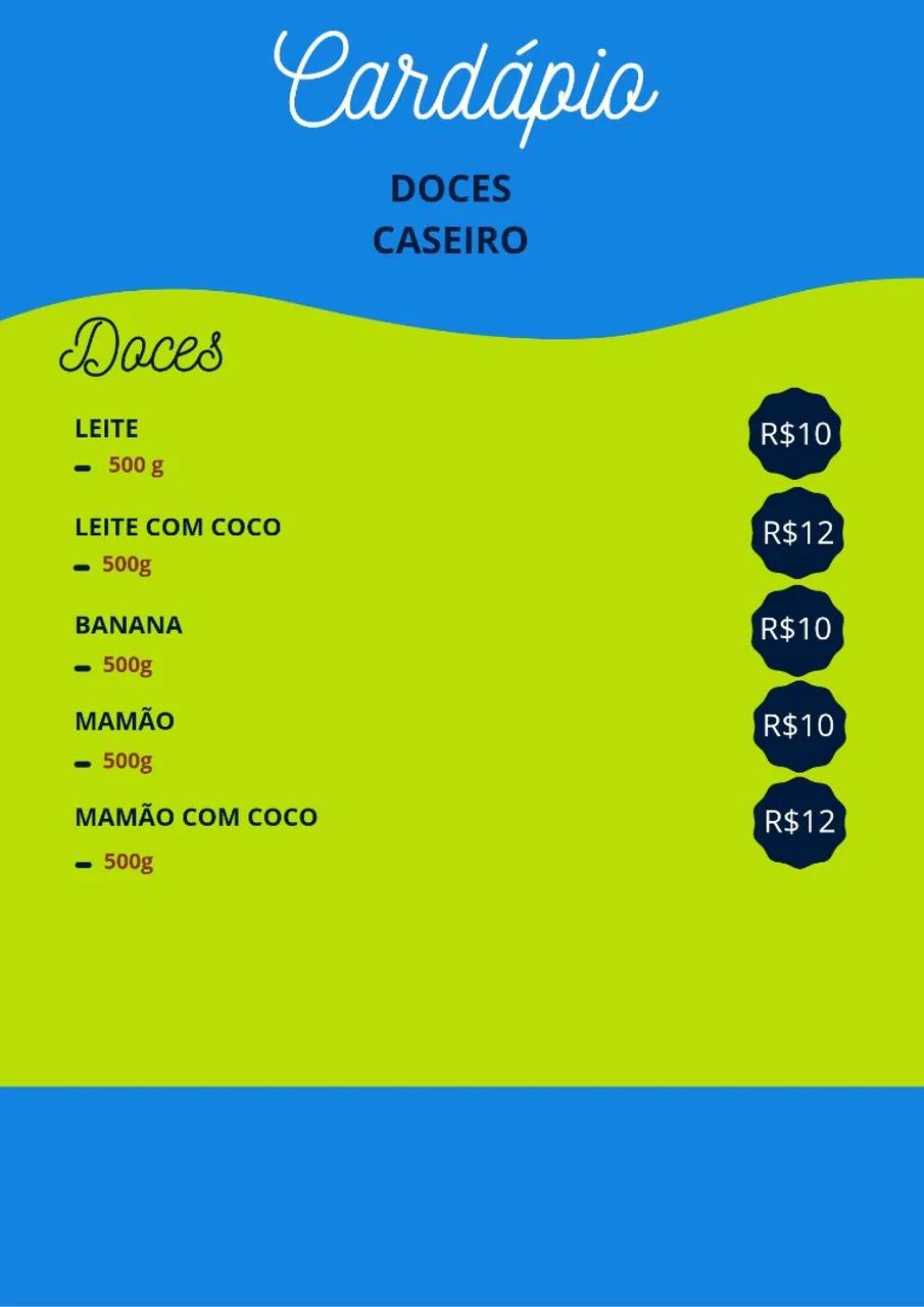 Doces Caseiro 
