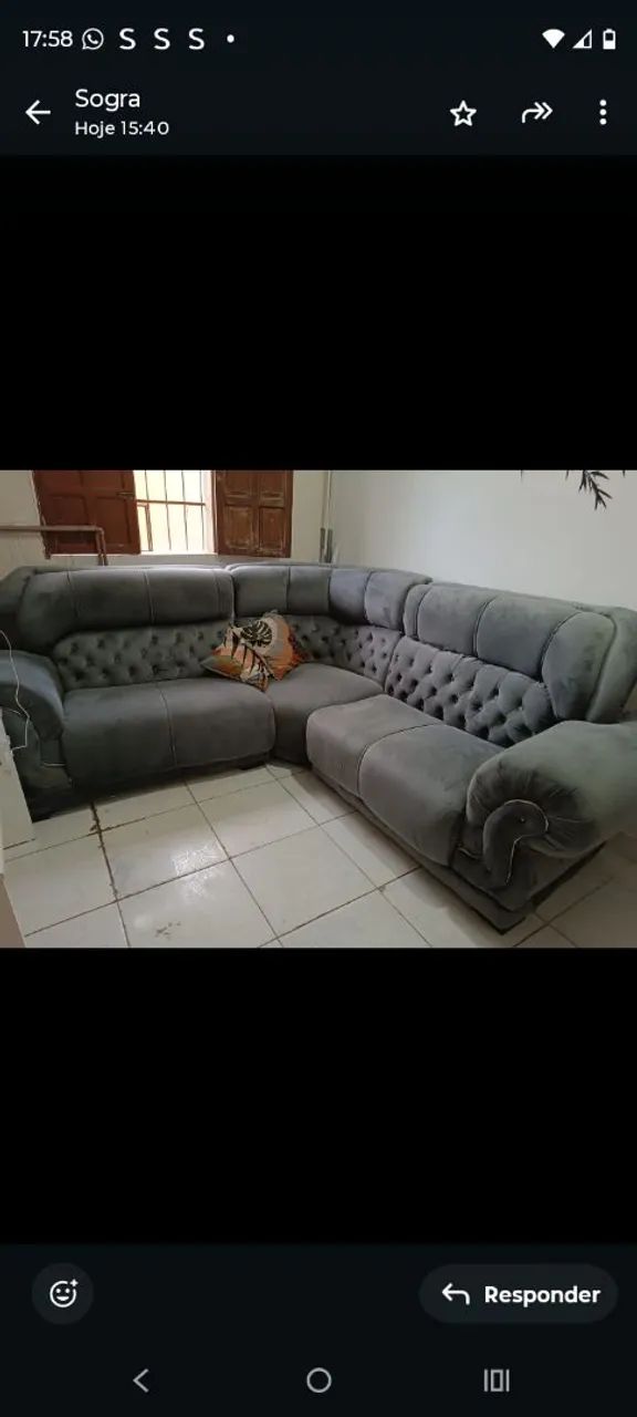 Sofá de canto 