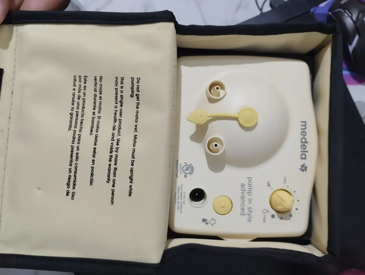 Medela pump advance tira leite / maternidade  - Foto 2
