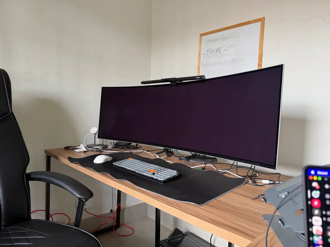 Monitor Samsung Odyssey g9 49 (OLED) + Suporte para 20kg