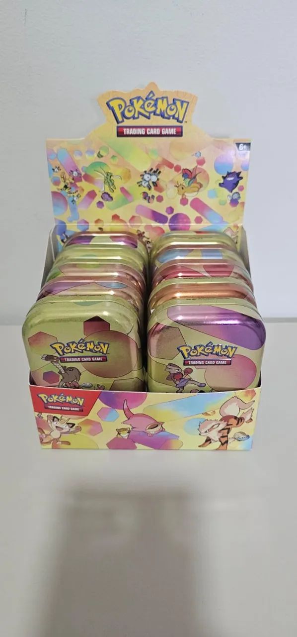 10 latas vazias Pokemon 151 - Mini Tin - Foto 2