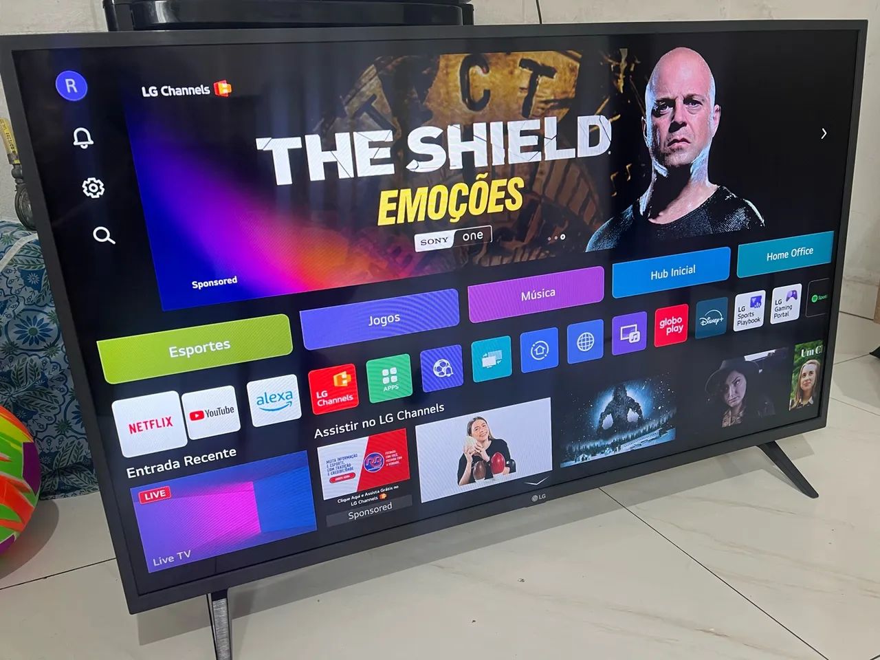 TELÃO SMART LG 4K COM XBOX INTEGRADO 43 POLEGADAS  - Foto 3