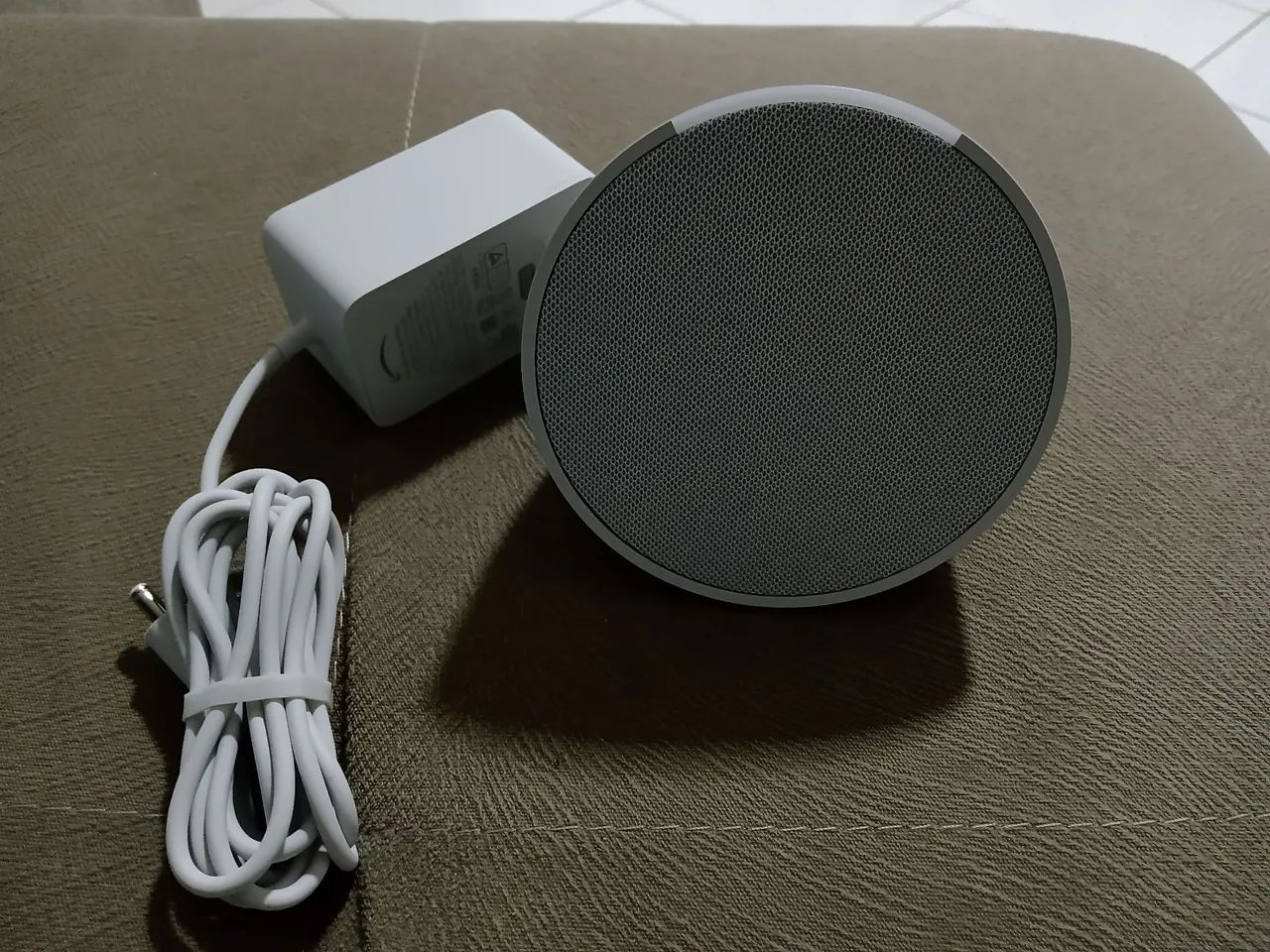 Smart Speaker Amazon Echo Pop com Alexa - Branco (Na Caixa) - Foto 5