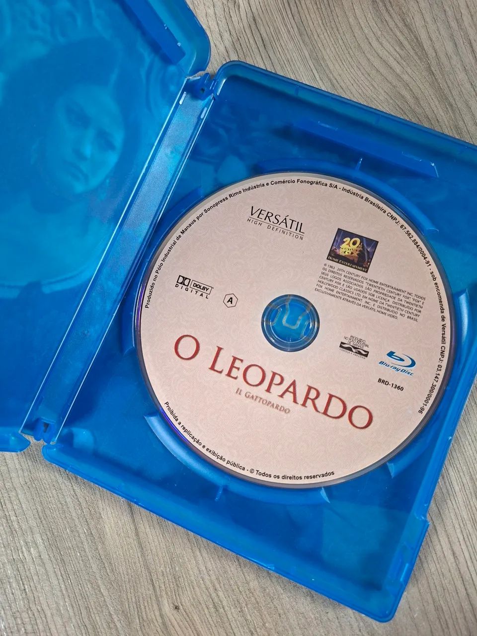 Blu-ray O Leopardo - Versátil Home Video - Foto 3