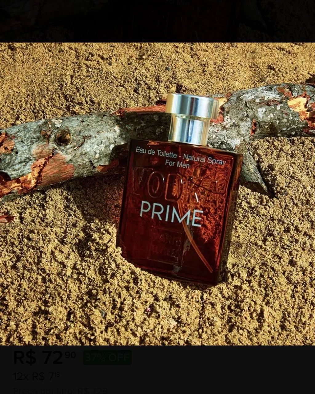 Perfume Vodka Prime Paris Elysees Masculino - Foto 2