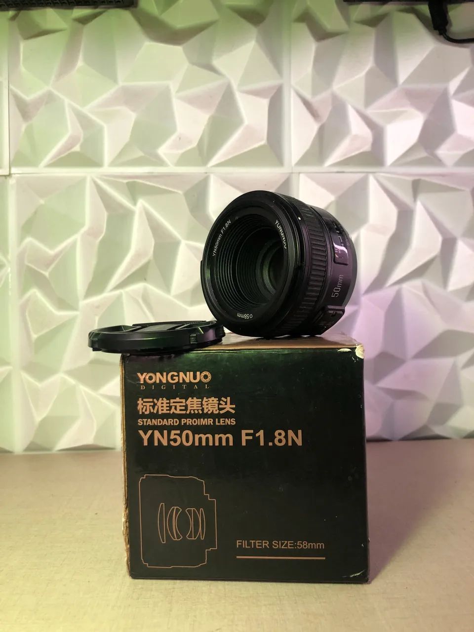 LENTE FOTÓGRAFICA COMPATÍVEL COM CÂMERA NIKON