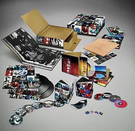 Box U2 Achtung Baby  super Deluxe edition