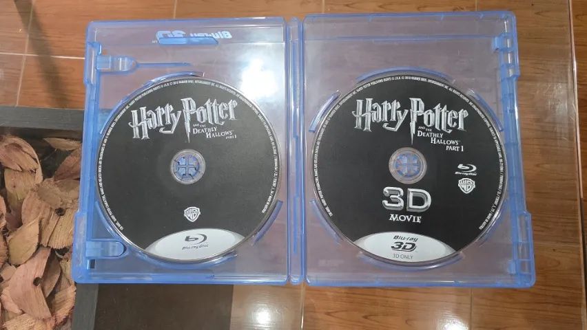 Blu-ray 3D Harry Potter e as Relíquias da Morte Parte 1 Original
