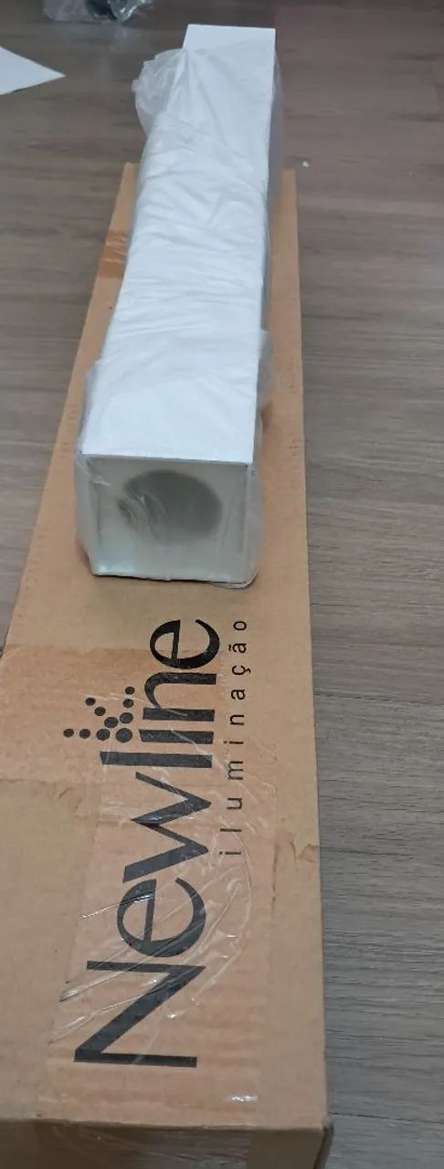 Plafon New Uno Newline Branco G - Foto 3