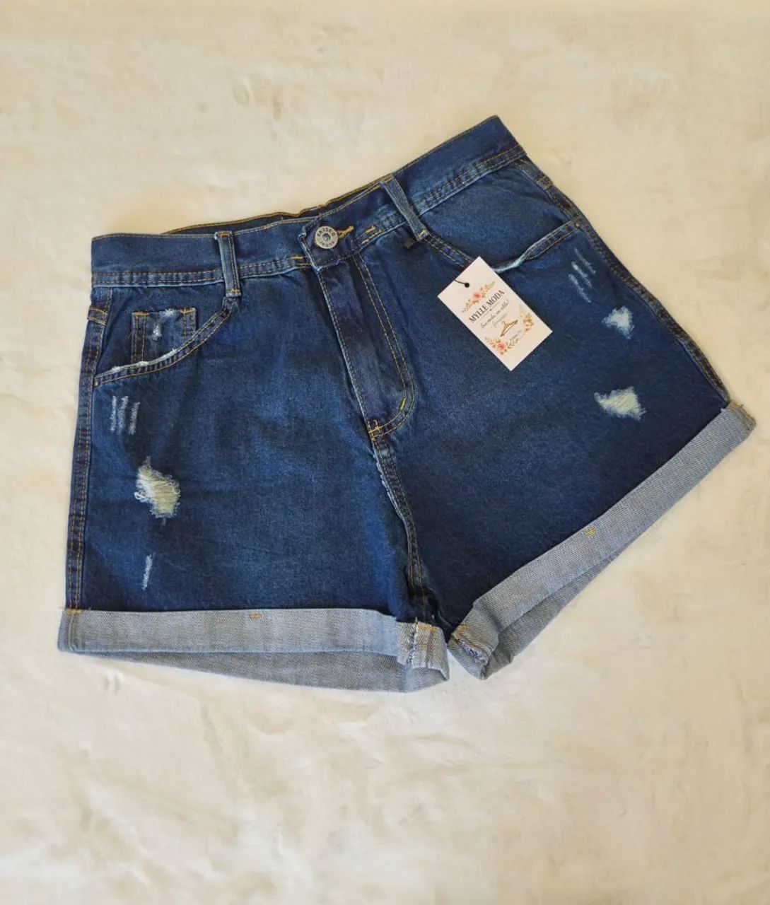 Short Jeans Mom (Novo)
