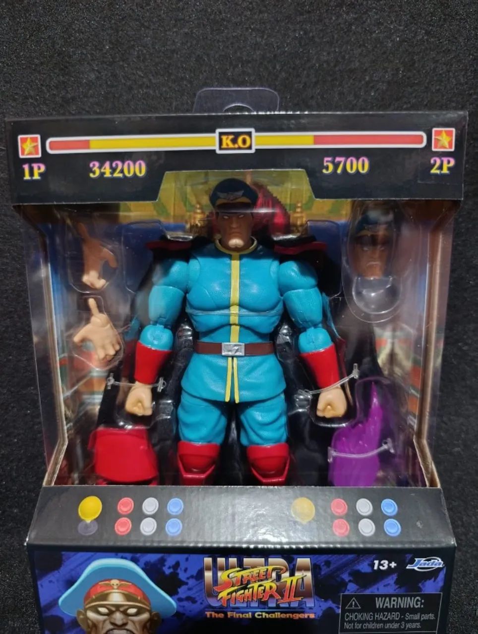 M. Bison - Jada Toys - Original e Lacrado