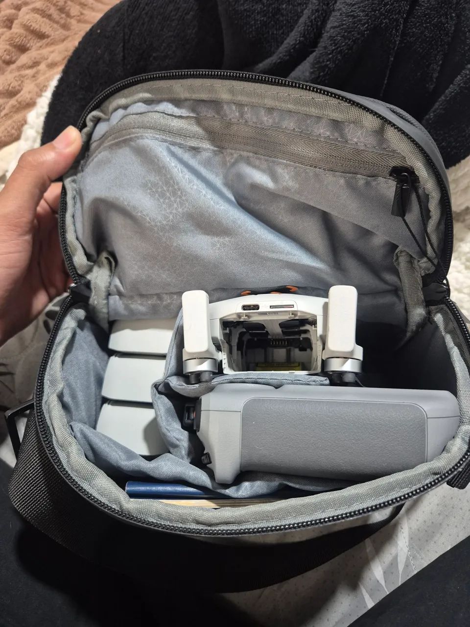 Drone Dji Lito X1 Flymore Combo Plus bateria maior - Foto 2