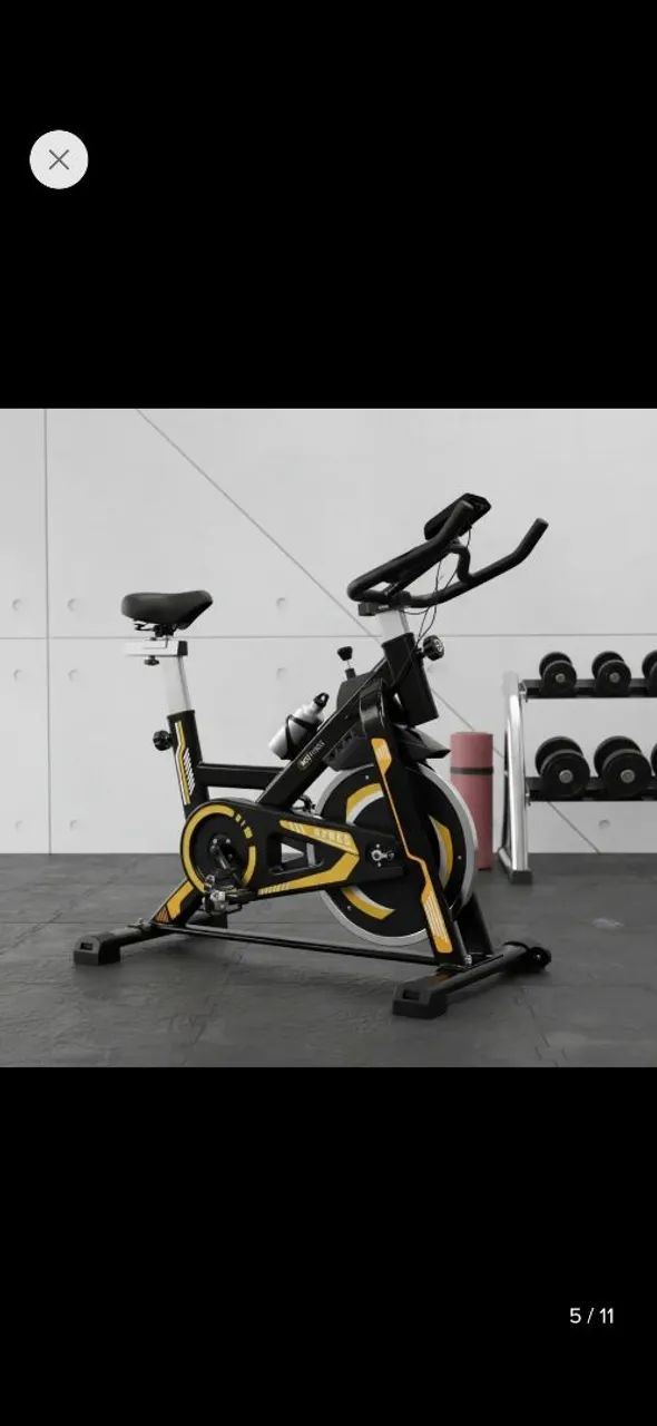 Vendo Bicicleta Spinning Com Roda De Inércia De 13kg  - Foto 2