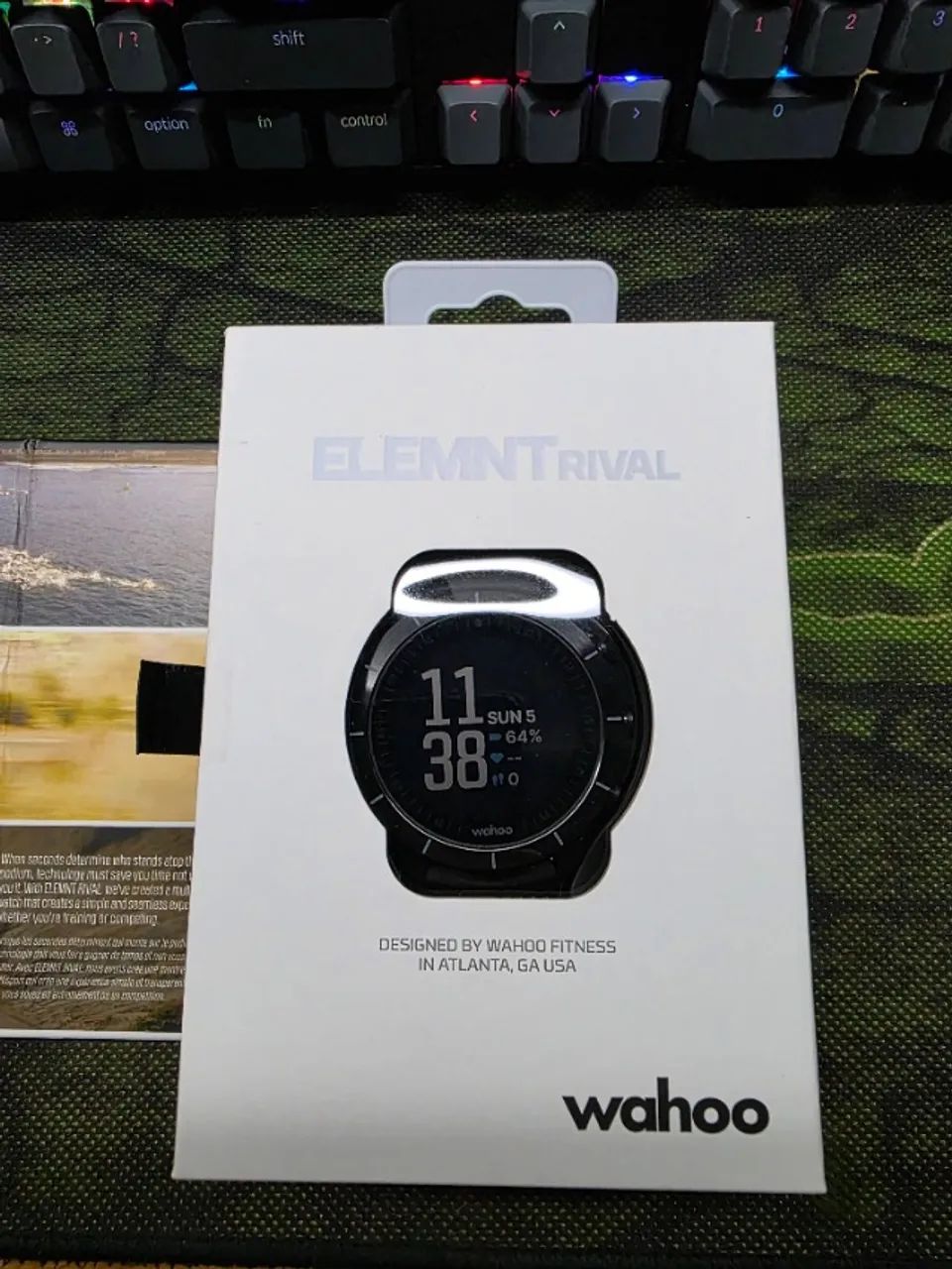 Relogio Smartwatch Wahoo Elemnt Rival Multisport Running Bt E Ant+ GPS Tipo Garmin - Foto 3