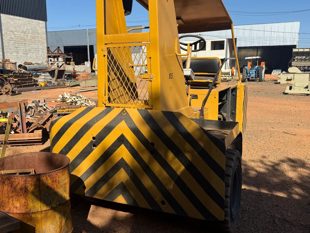 Guincho Hyster canarinho k 110 ( maquina trabalhando ) - Foto 3