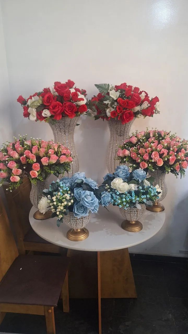 Aluguel vasos em pedraria com ou sem flores - Foto 4