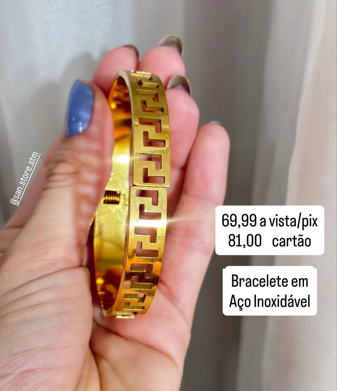 Bracelete Feminino em Aço  - Foto 2