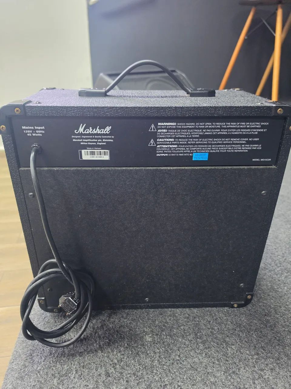 AMPLIFICADOR MARSHALL MG15CDR - Foto 4
