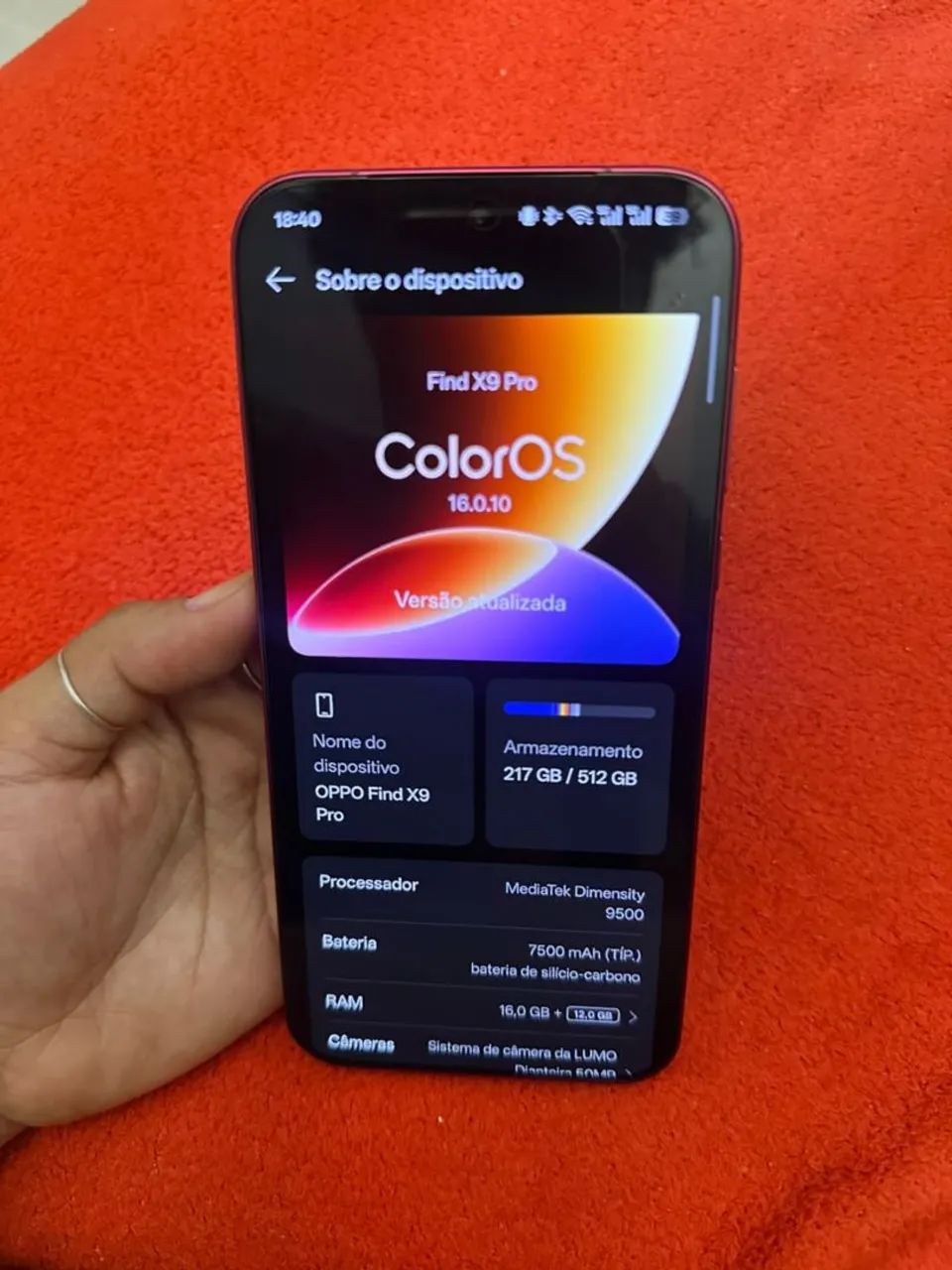 Oppo Find x9 Pro 512gb (tem conversa) - Foto 2