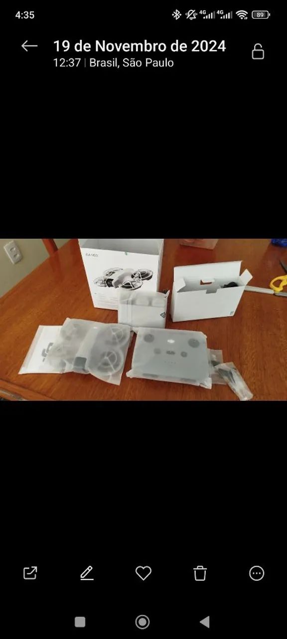 Drone DJI Neo novo pouco uso combo  - Foto 2