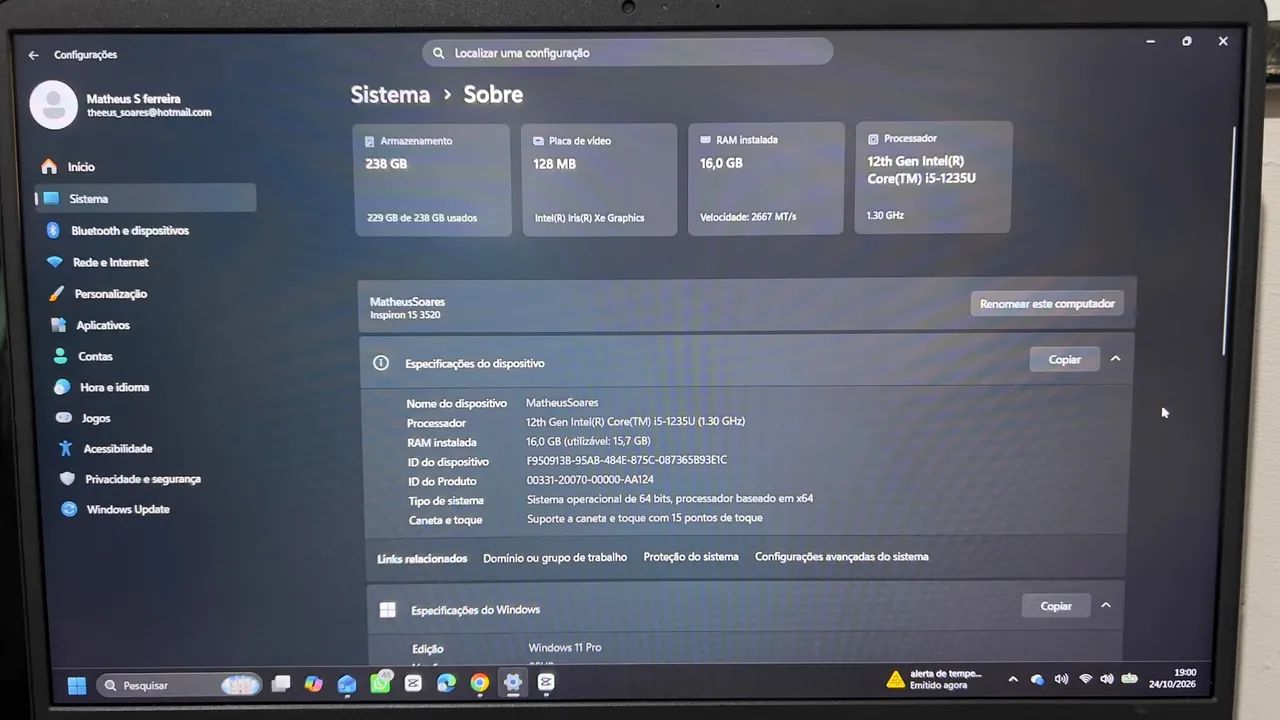 Notebook Dell Inspiron 15 - Foto 2