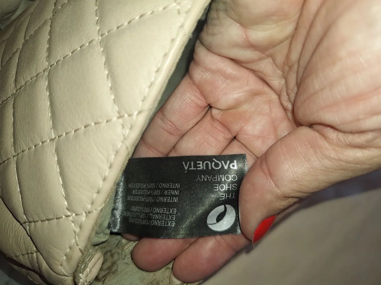 Bolsa capodarte nude em couro legítimo  - Foto 3