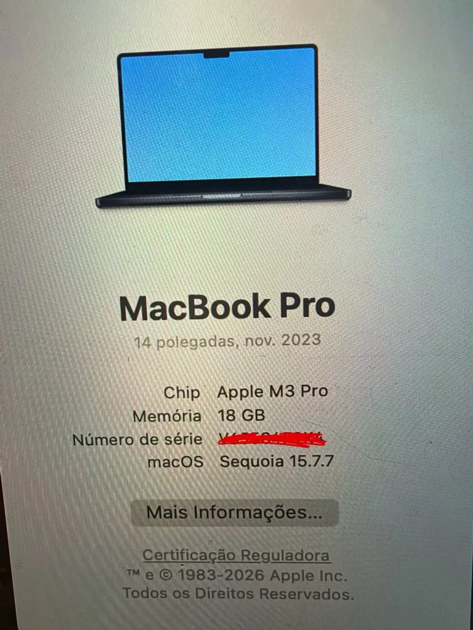 Apple MacBook Pro 14? M3 Pro 18gb - Notebooks - Parque Munhoz, São