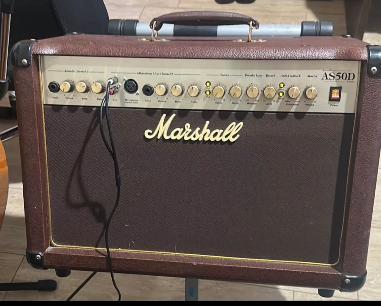 Amplificador Marshall AS50D - Instrumentos musicais - Parque