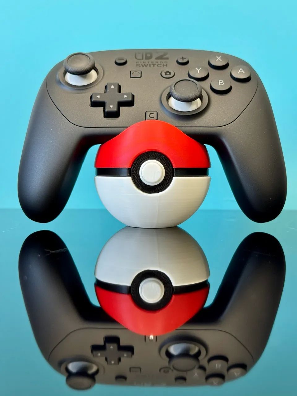 Suporte para Controle Nintendo Switch estilo Pokébola - Foto 2
