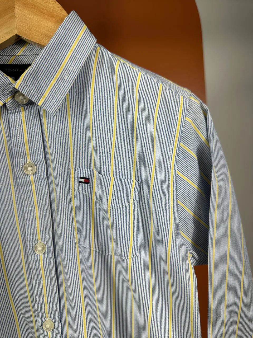 Camisa Tommy Hilfiger infantil 