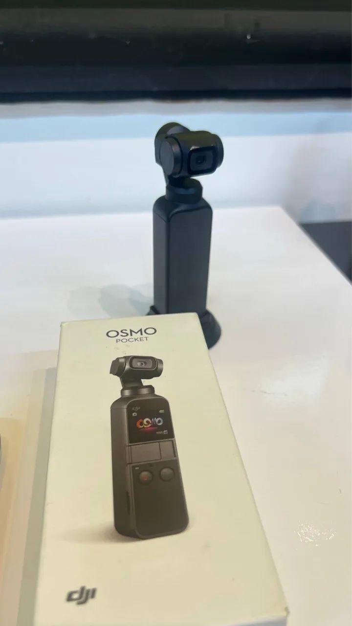 Dji Osmo Pocket 4k Câmera Portátil Estabilizada 3 Eixo Preta - Foto 5
