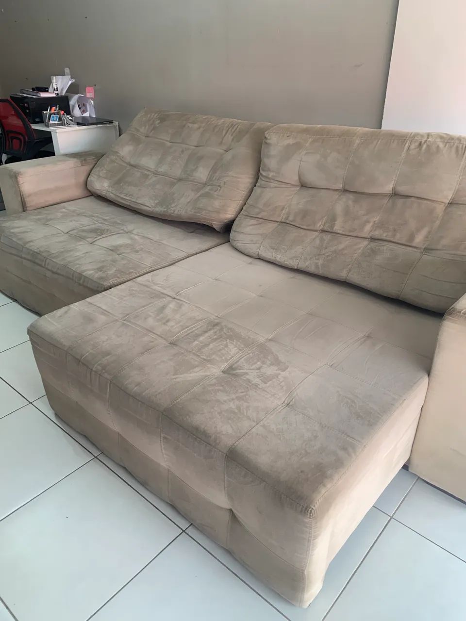 Sofá retrátil molas ensacadas  - Foto 5