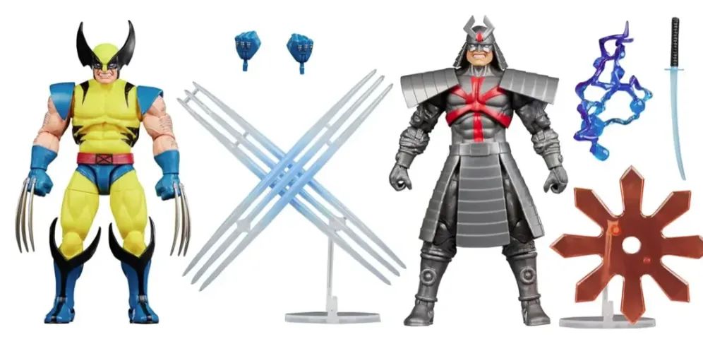 Marvel Legends Gamerverse Wolverine Vs. Silver Samurai Hasbro X-men - Foto 2
