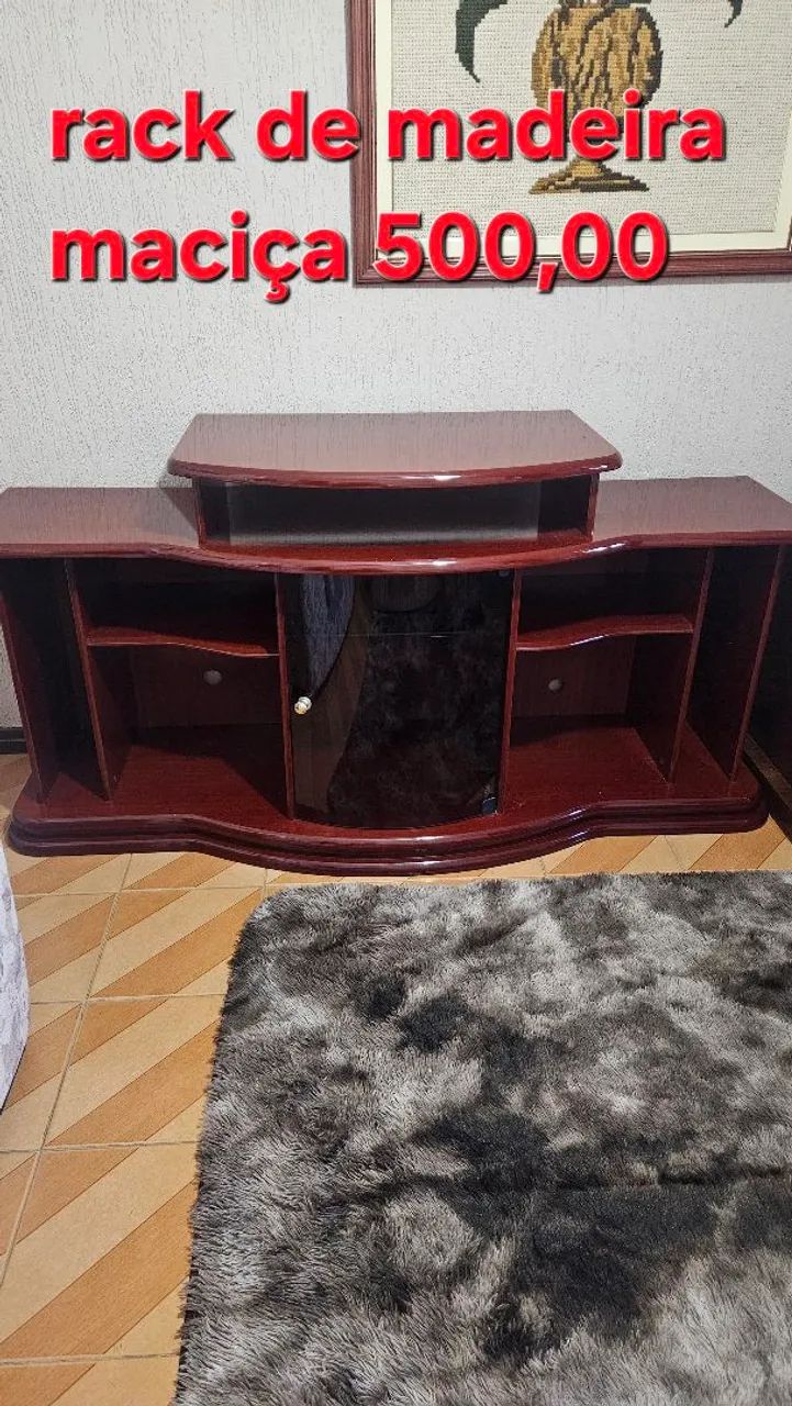 Rack de madeira maciça  - Foto 4