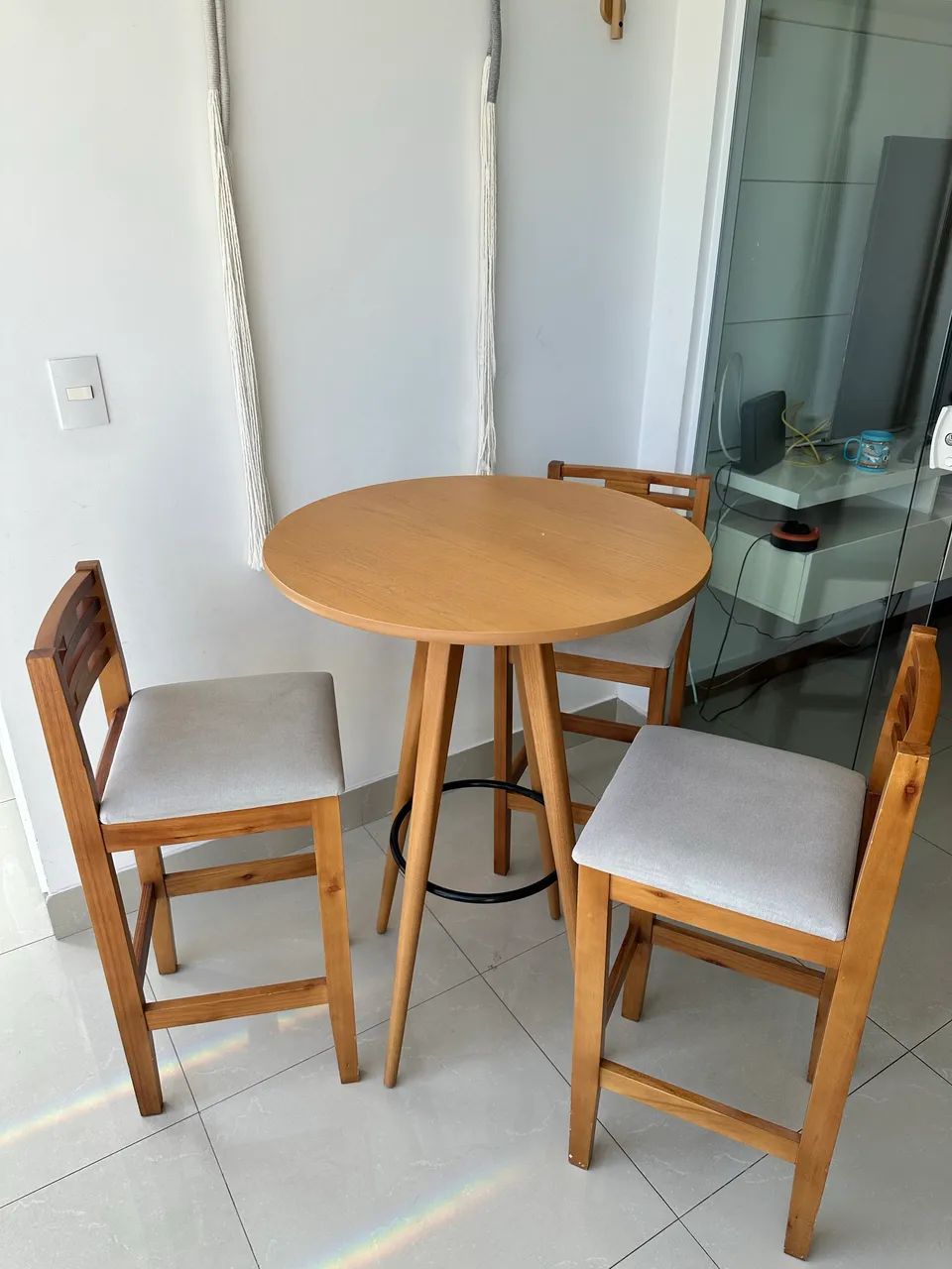 Mesa com cadeira para varanda - Foto 4