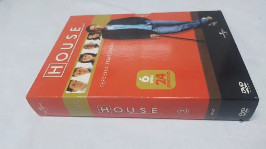 DVD Box House - Terceira Temporada - 6 Discos ( 24630 ) - Foto 3