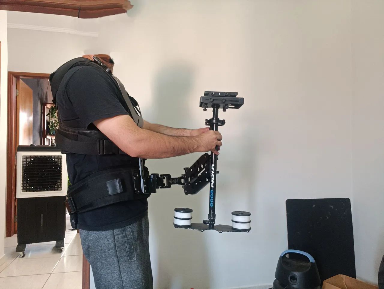 Colete steady cam com flycam - Foto 3