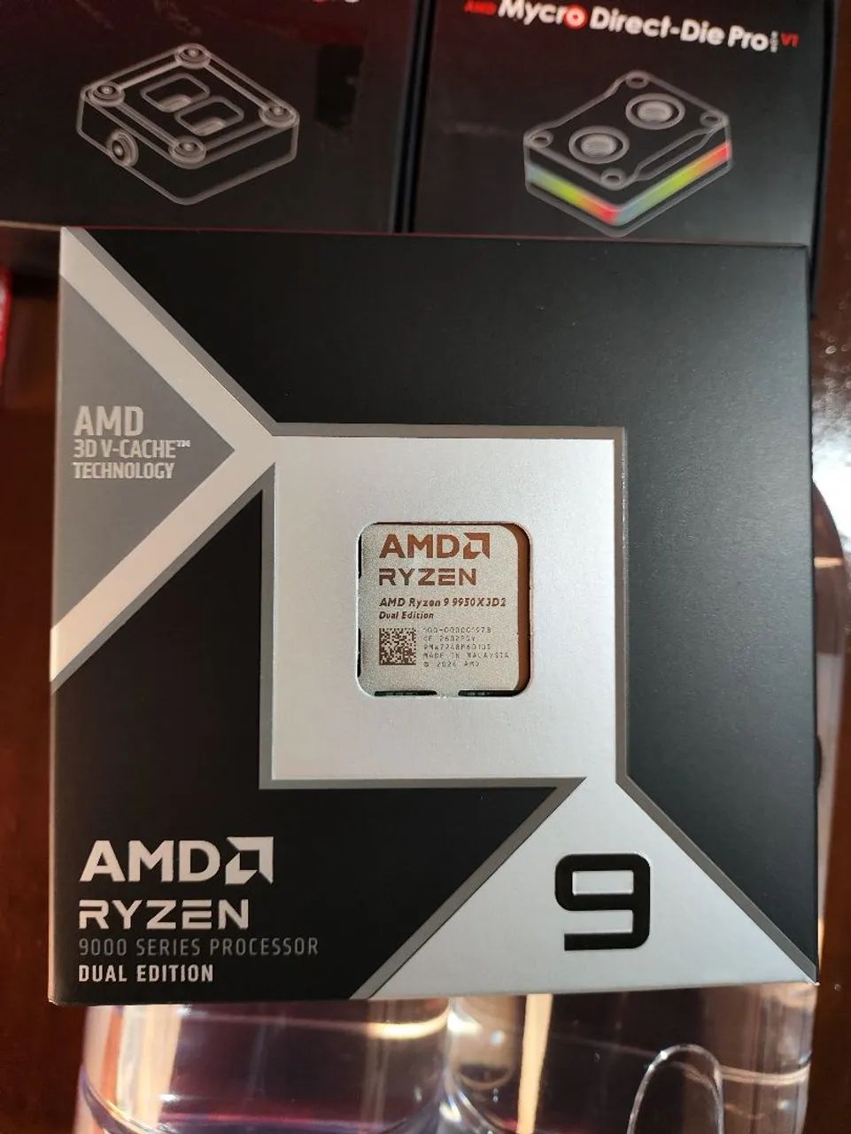 Processador Ryzen 9950x3d2 lançamento LACRADO