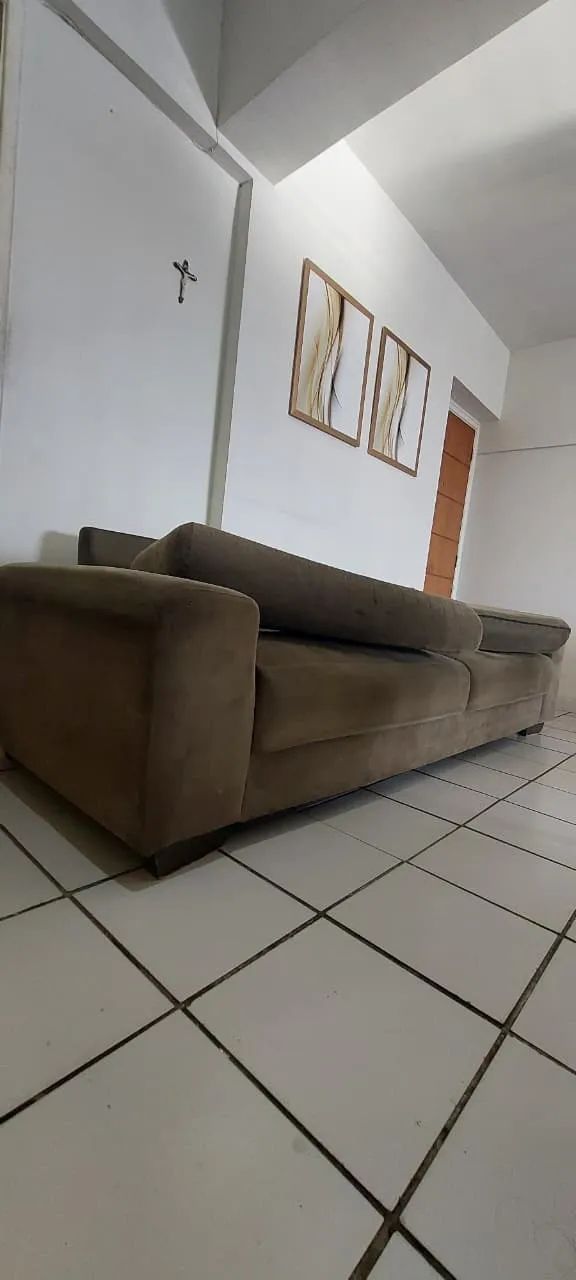 Sofá 4 lugares usado - Comprado na Loja Jacaúna  - Foto 5
